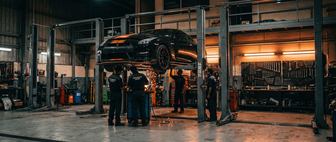 精神小妹修车改装