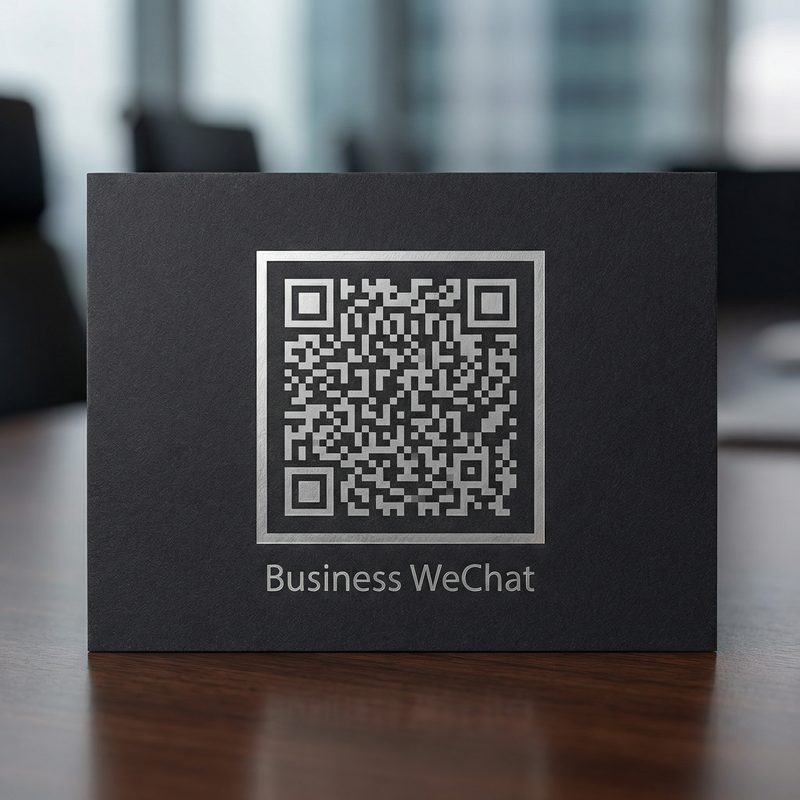 精神小妹商务二维码