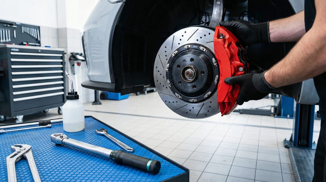 精神小妹刹车改装